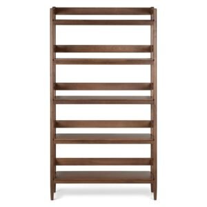 Tall Five Shelf Bookcase